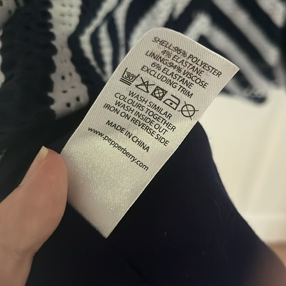 Bravissimo/Pepperberry 3/4 Sleeve A-Line Dress - Picture 6 of 6